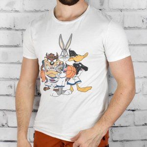 Looney Tunes Tune Squad Space Jam Licensed Basketball Graphic Tee